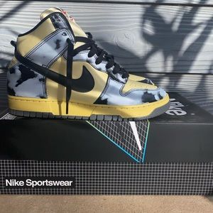 Nike Dunk High 1985 “ Black Acid Wash”